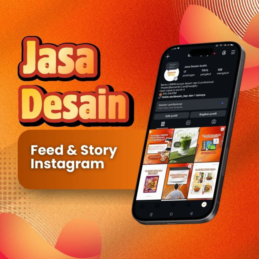 Jasa desain feed