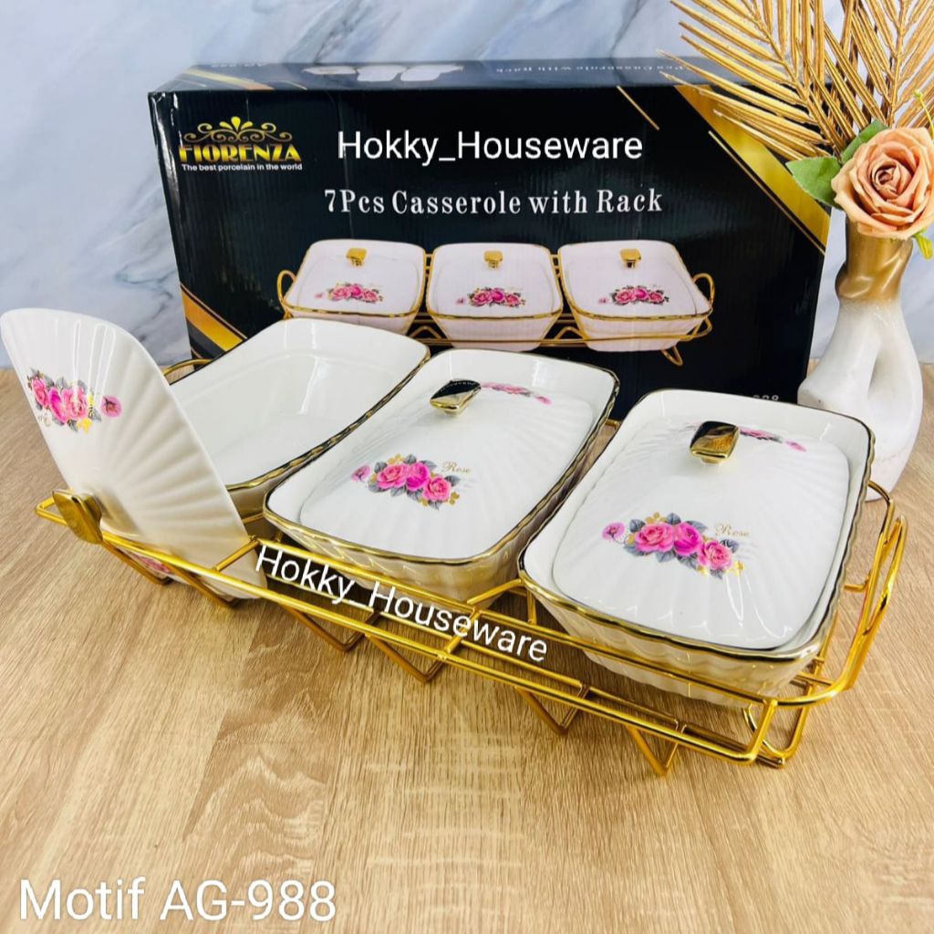 Prasmanan Gandeng Keramik Marble Fiorenza 988 Set 3PCS