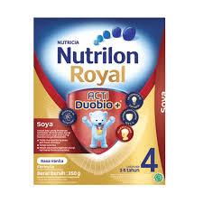 NUTRILON ROYAL SOYA TAHAP 4 VANILLA 3-5 TAHUN 350 GRAM