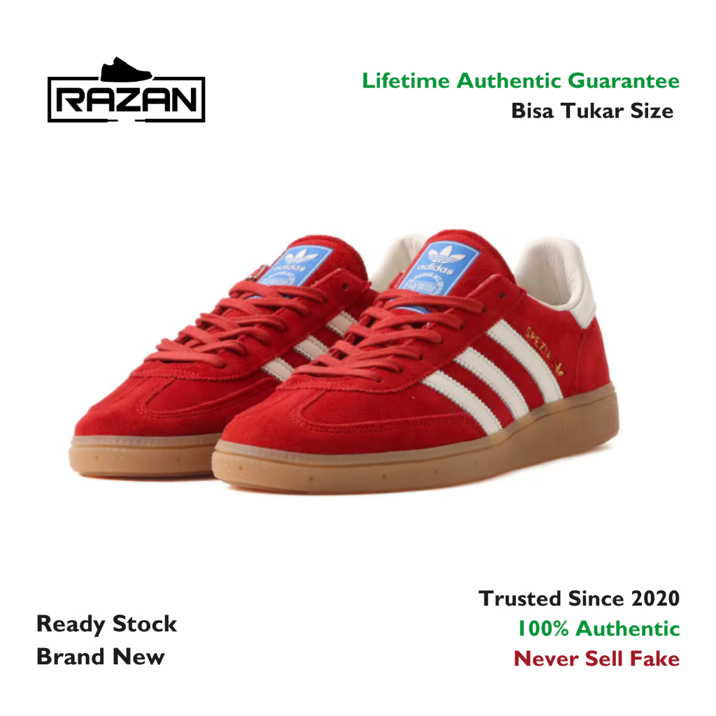 Adidas Handball Spezial Made In Germany Equipment Red 100% Authentic Original