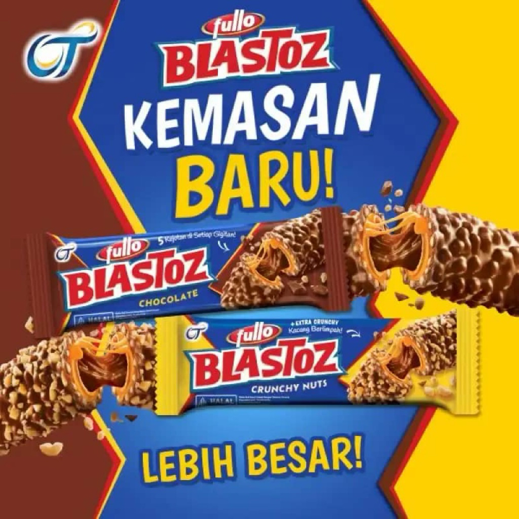 FULLO BLASTOZ Crunchy Nutz Isi 12 Pcs/Box