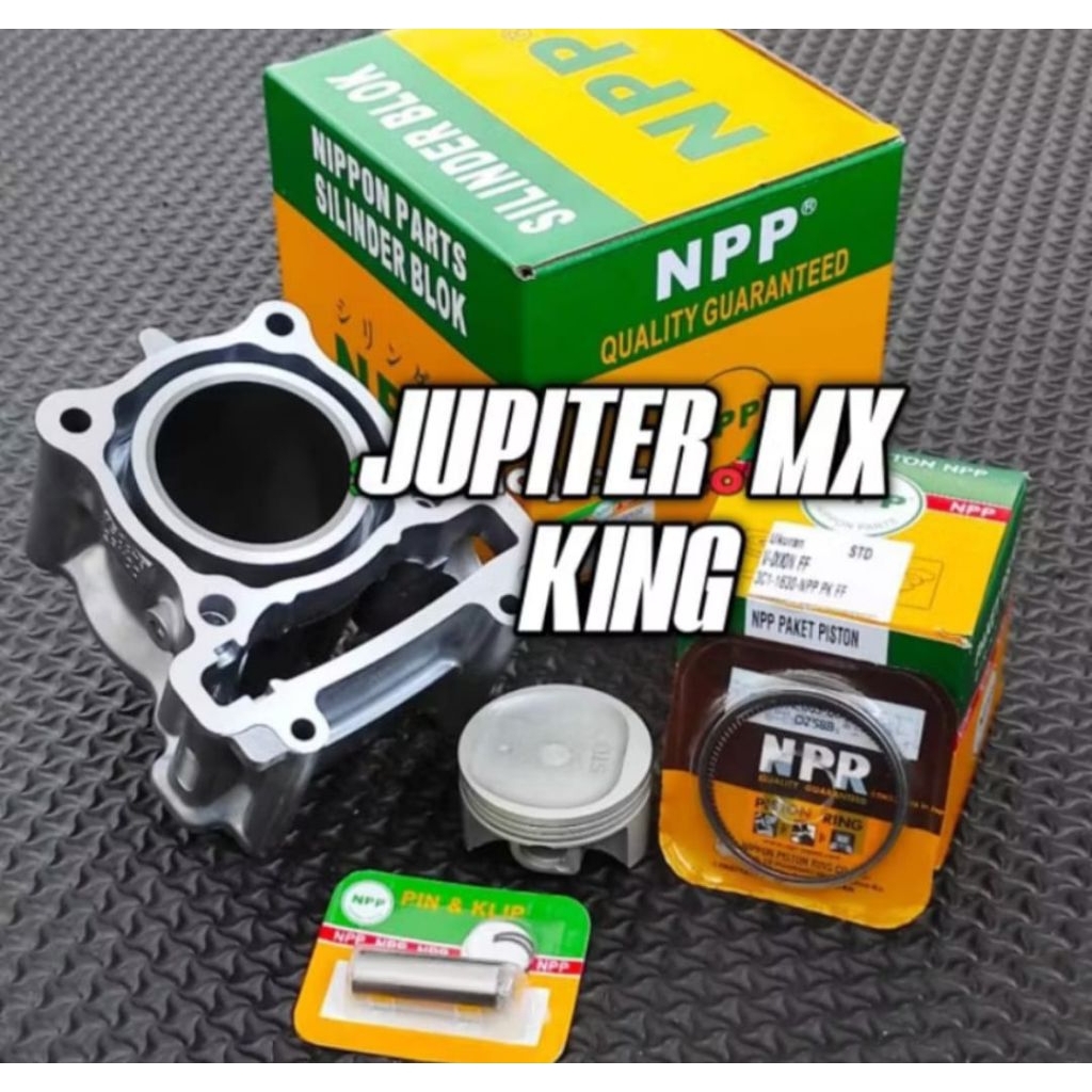 CILINDER BLOK KIT NPP/JUPITER MX KING, VIXION NEW LED 2015