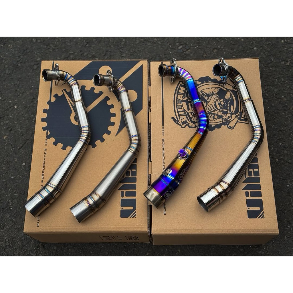 TITANIUM header villan untuk matic XMAX NMAX AEROX VARIO FILANO SCOPY STYLO PCX