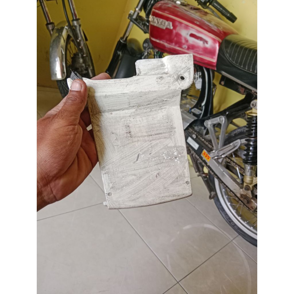 cover tail cover body belakang satria 2tak lumba original