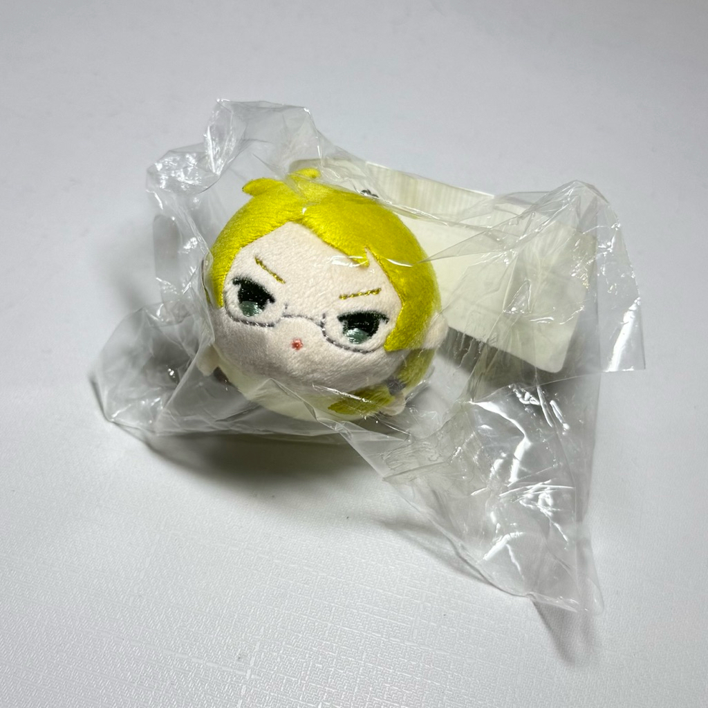 Official Merch Bungo Stray Dogs BSD Kunikida Doppo Mini mochi mascot keychain