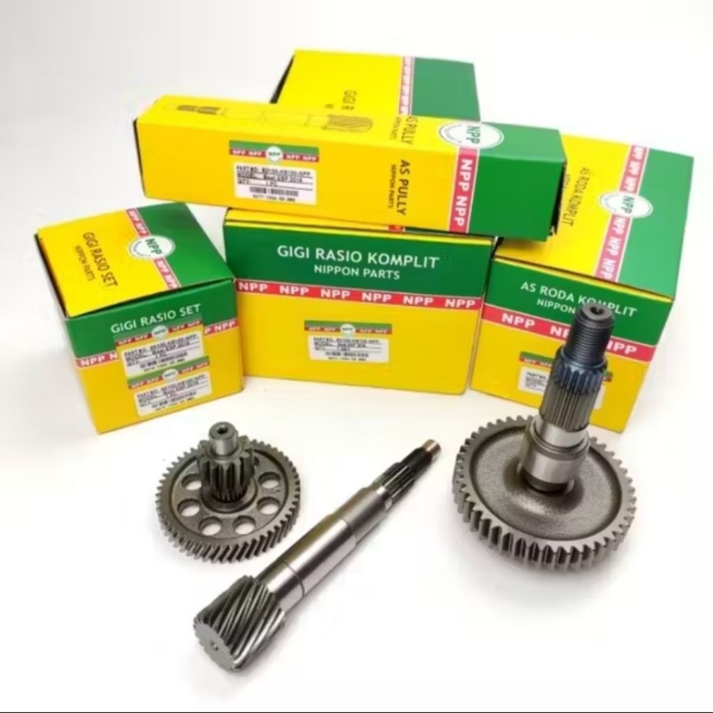 GIGI GIR GEAR RASIO SET HONDA BEAT ECO 16 BEAT STREET SCOOPY DONAT K93 K81 NPP