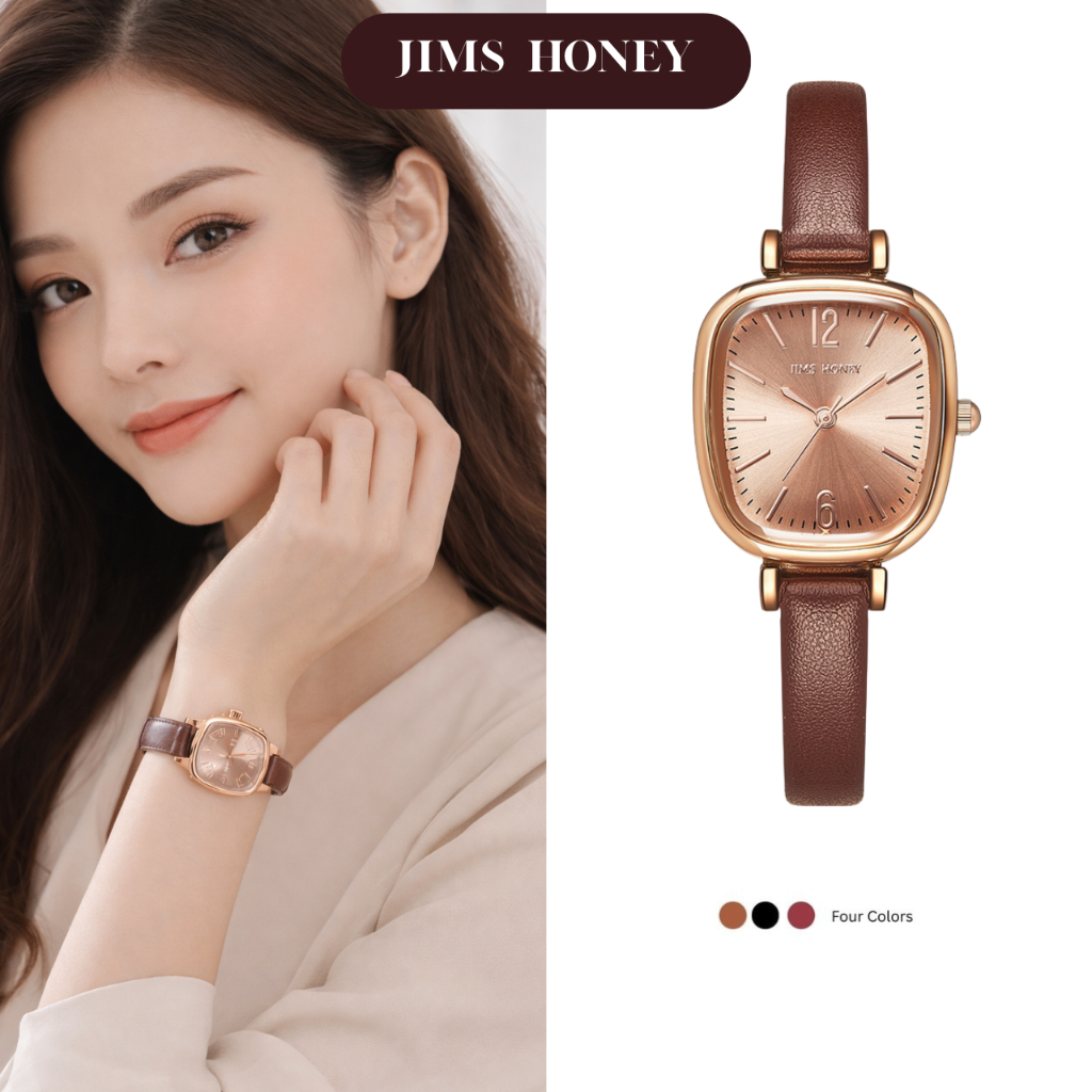 Jam Tangan Wanita Fashion Elegan – Jims Honey JHW 51 FREE BOX