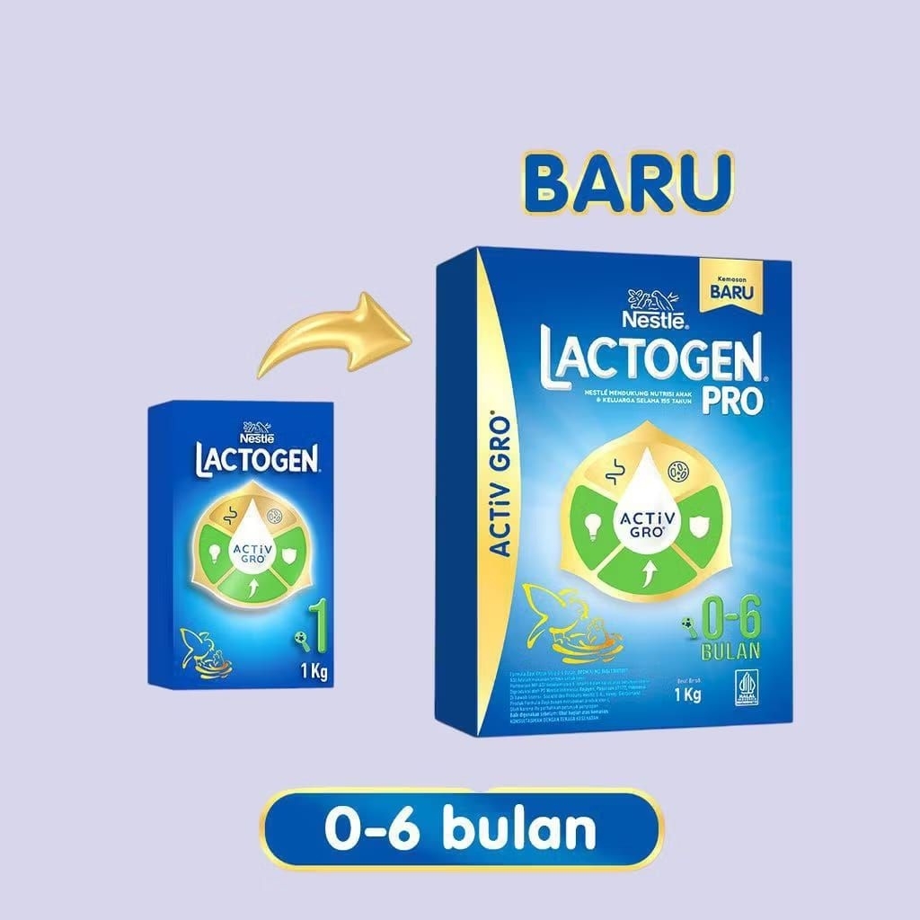 Susu lactogen 0 6 bulan 1 kg