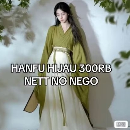 SALE HANFU CHINA DIJUAL HANFU READY SIAP KIRIM PREVOLED