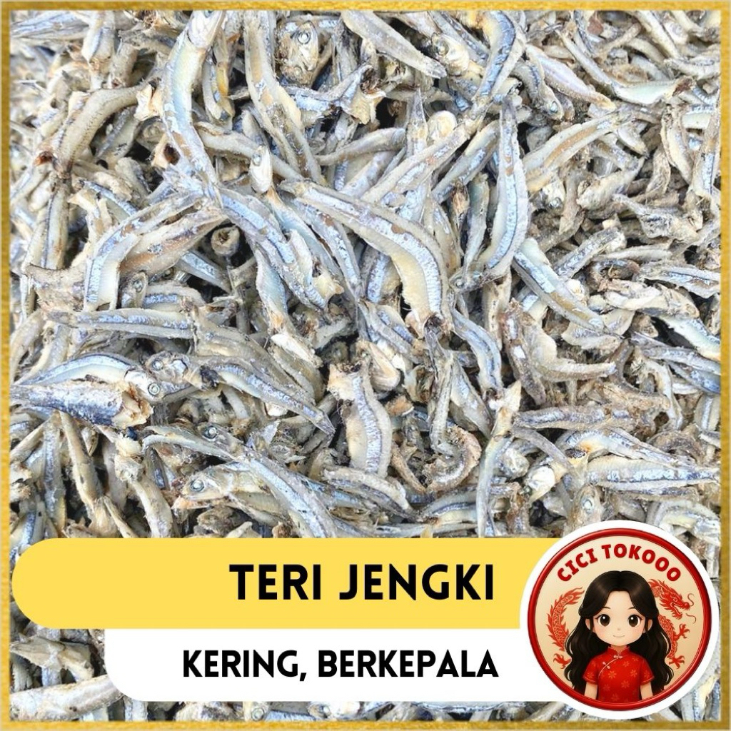 Teri Jengki Super | Ikan Asin Teri Jengki