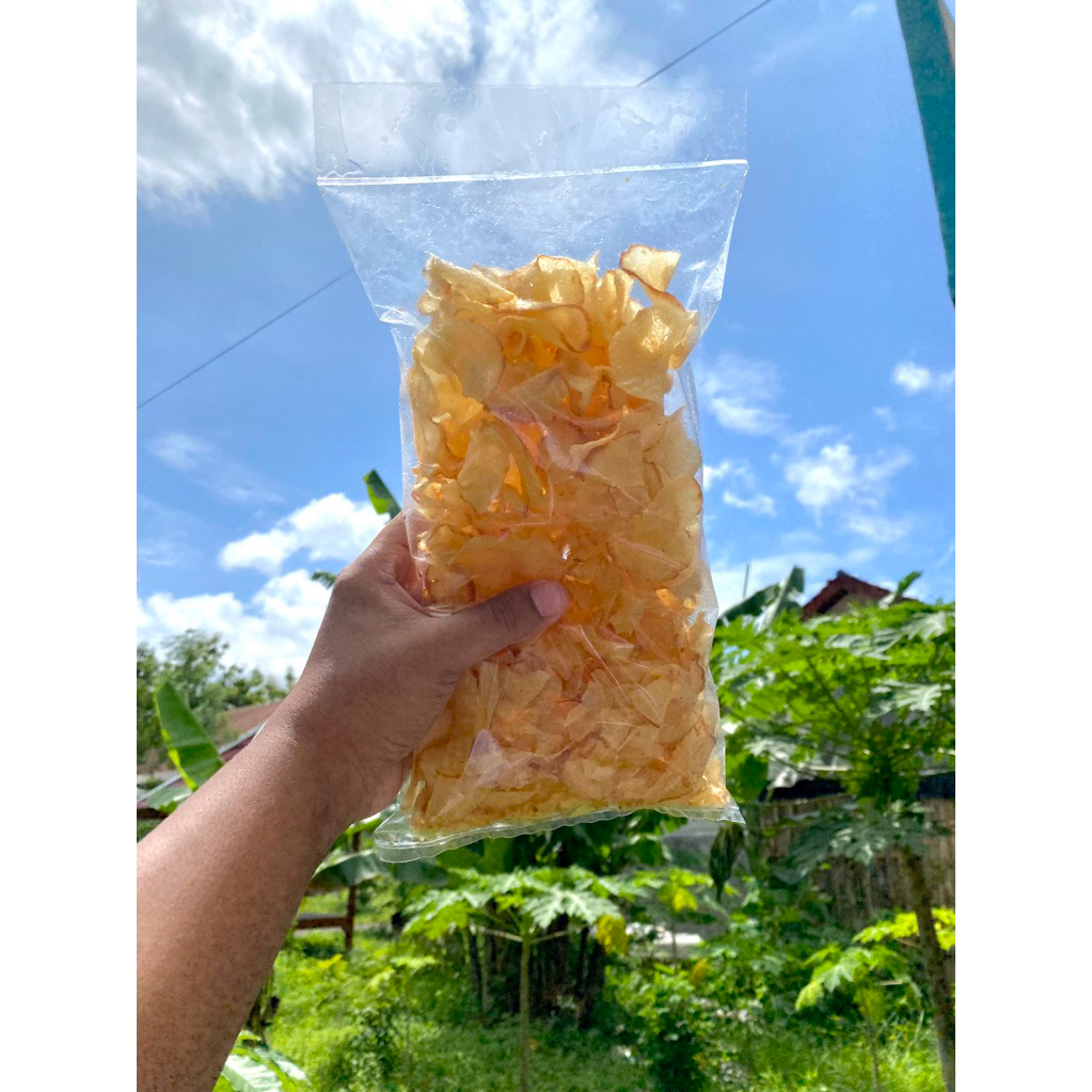 Keripik singkong gurih - keripik kriuk tipis