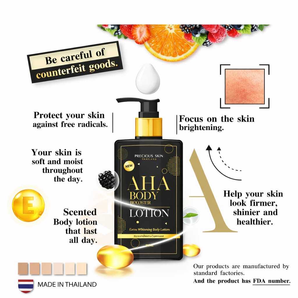 MULTIPRO88 AHA BODY BOOSTER LOTION BODYLOTION HANDBODY 250ml