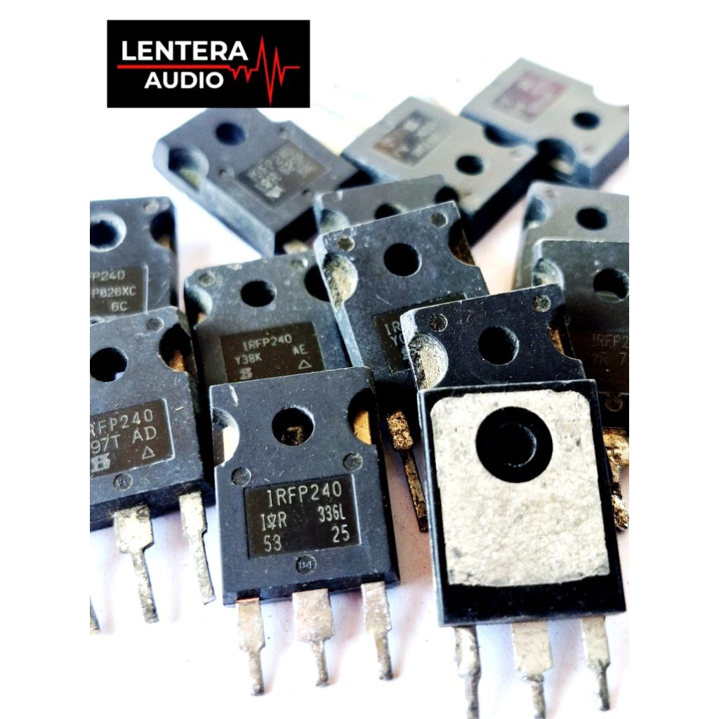 Transistor  Mosfet IRFP240 IRFP250 Asli Bekas