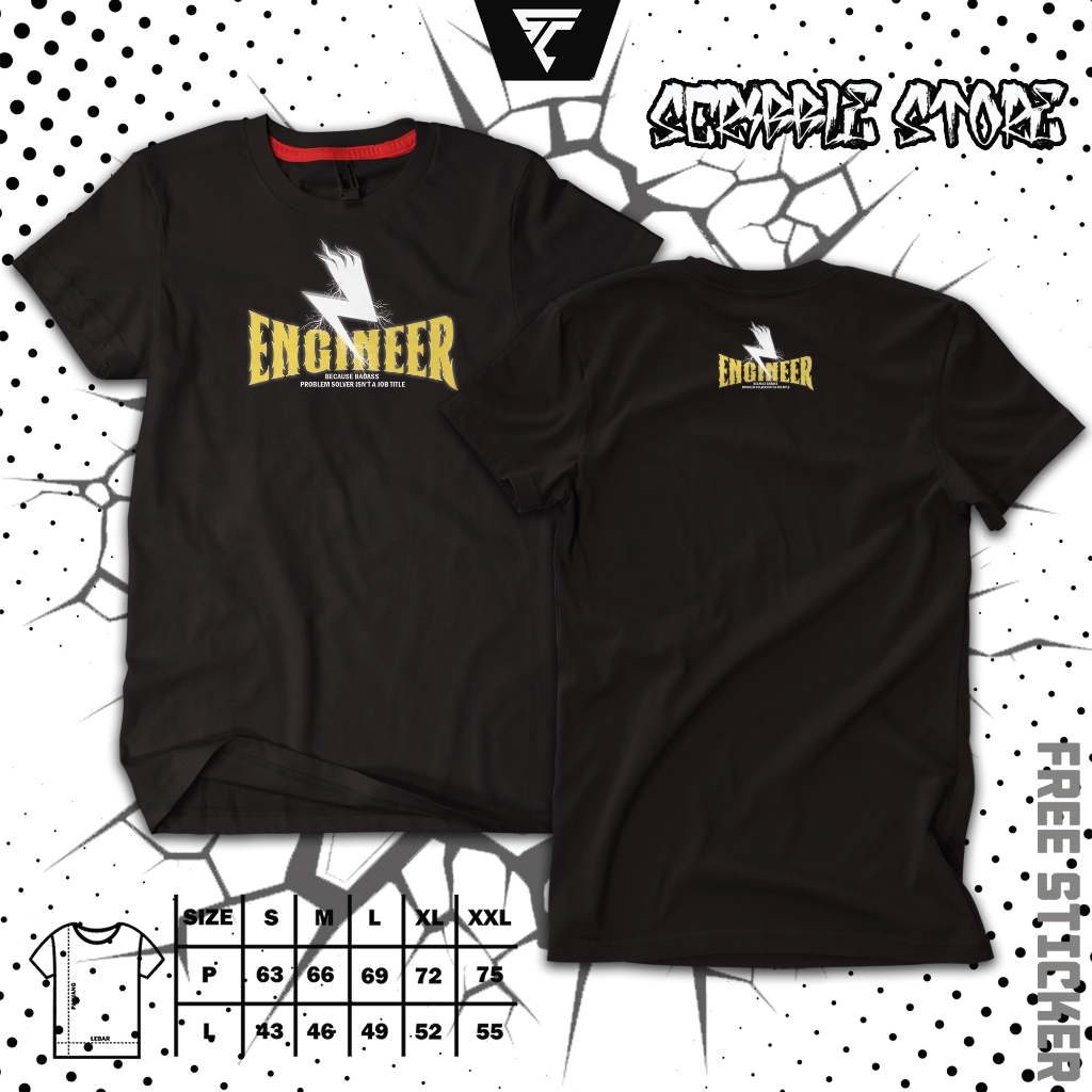KAOS ENGINEER | KAOS MECHANICAL ENGINEERING | KAOS M SOLVER | BAJU MEKANIK | KATUN TEBAL
