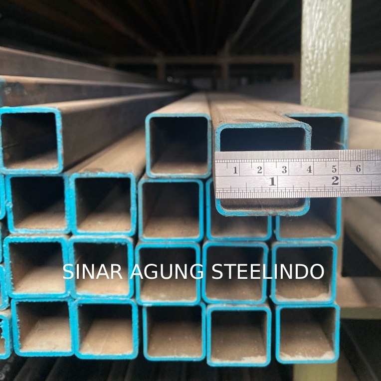Holo 40x40 Kotak Full Galvanis x 2,3mm / besi hollow galvanis 4x4 tebal 2,3mm