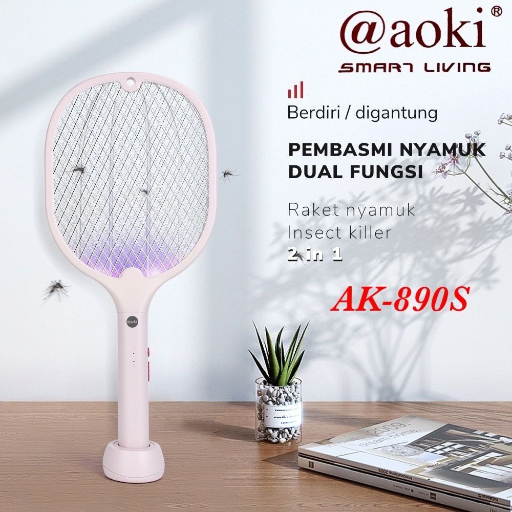 Raket  Nyamuk charger AOKI AK-890S