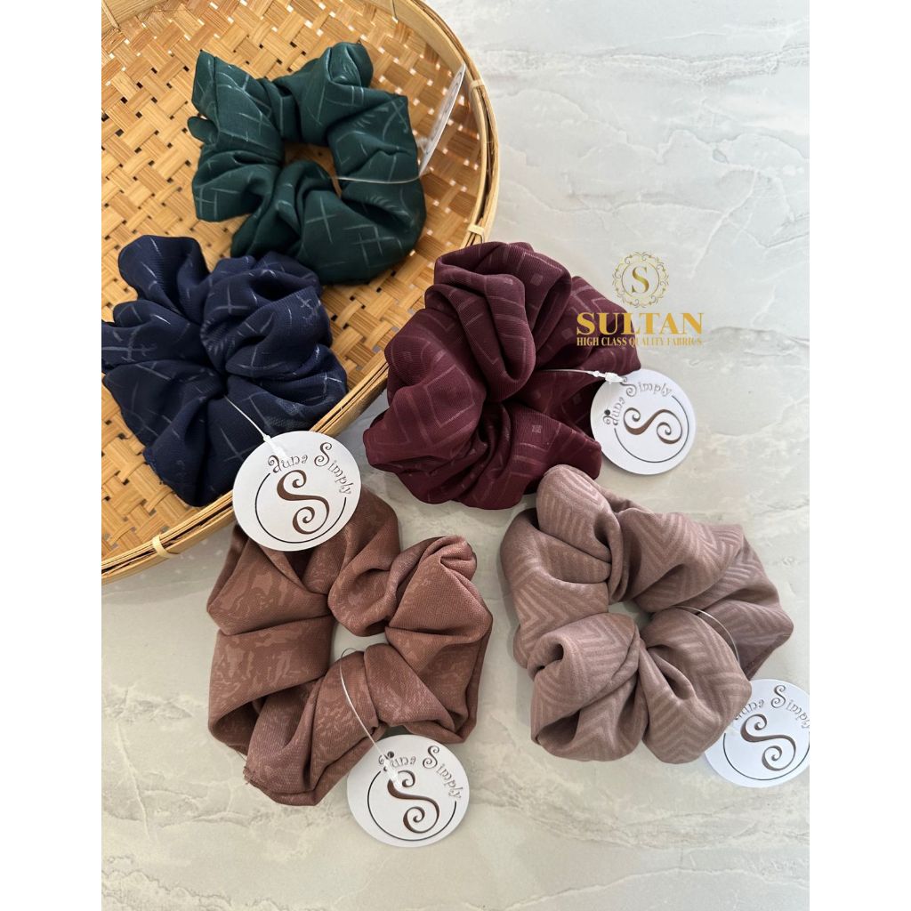 KAIN SULTAN scrunchie