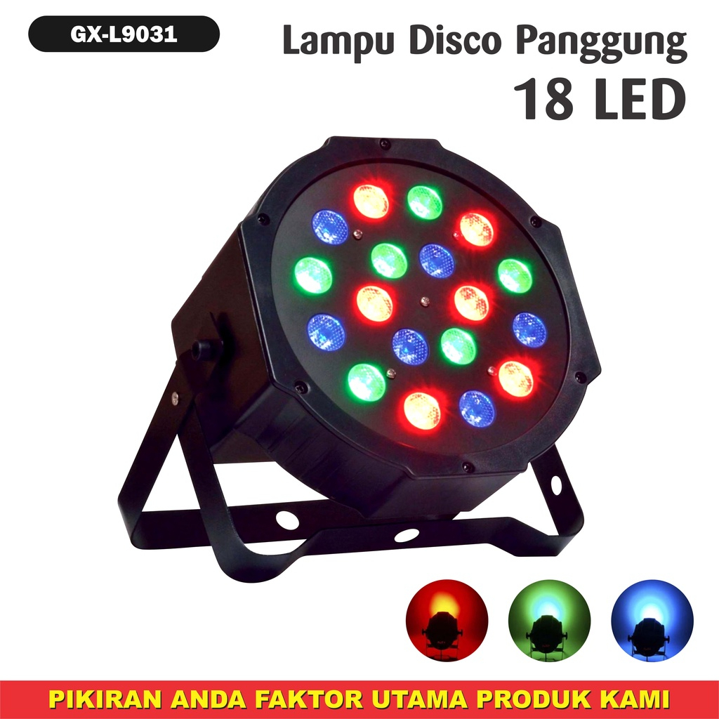 Lampu Disko Lampu Sorot Panggung Mini LED Warna Warni