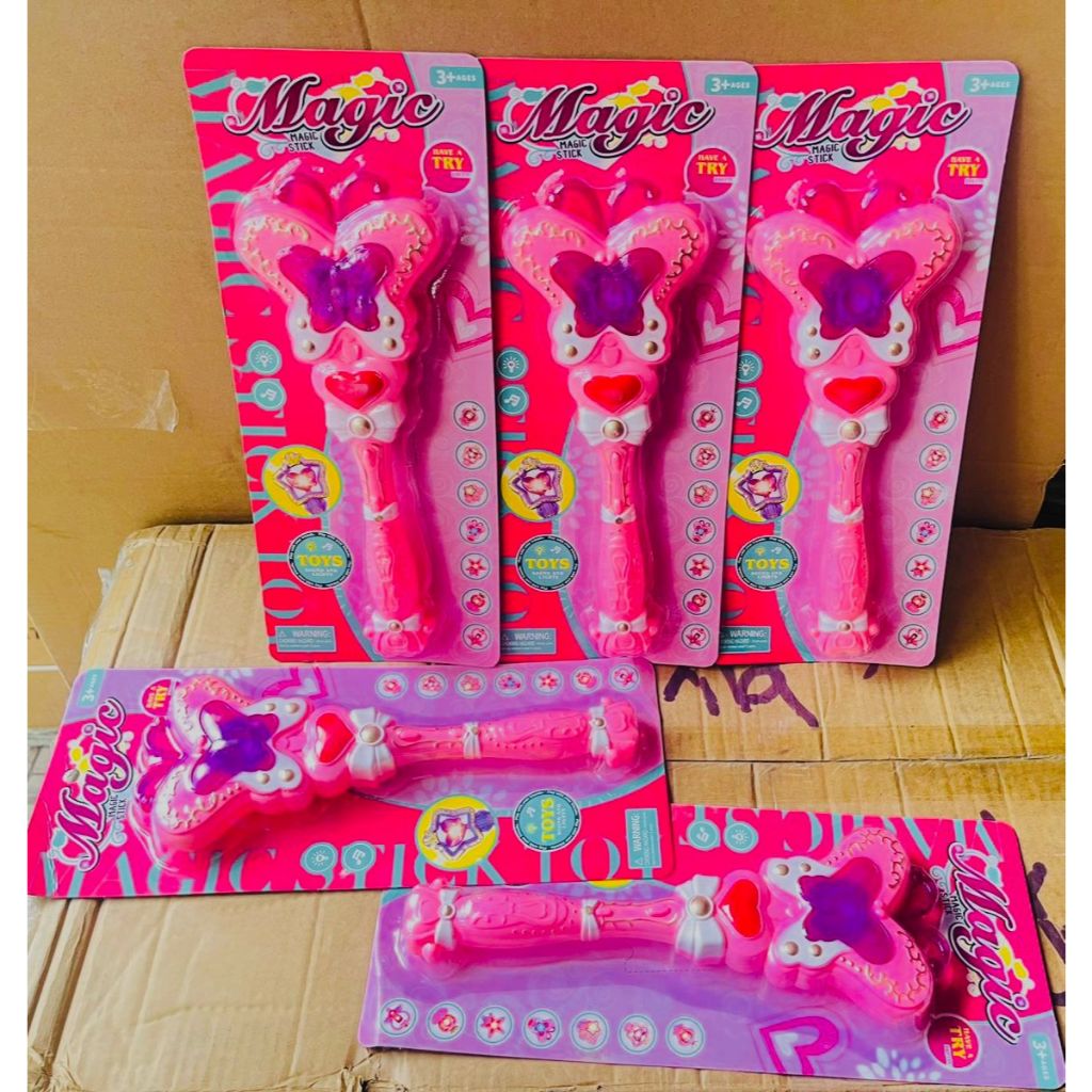 Mainan Magic Stick Tongkat Peri Lampu Musik
