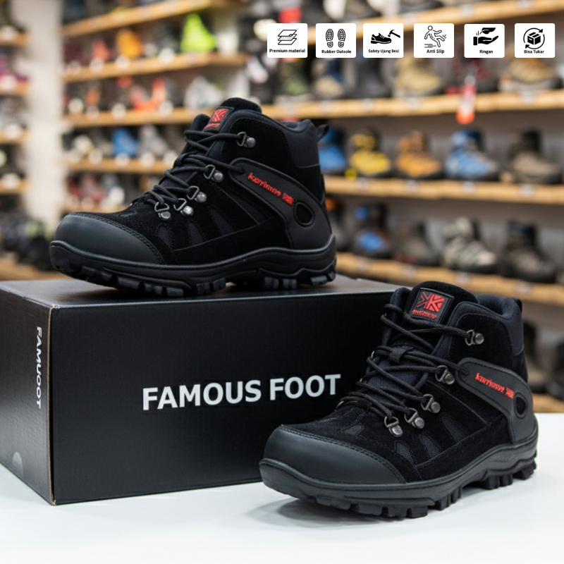NEW PRODUCT Sepatu Safety Boots Pria Karrimore Tracking Outdoor - Sepatu Gunung Karimor Summit