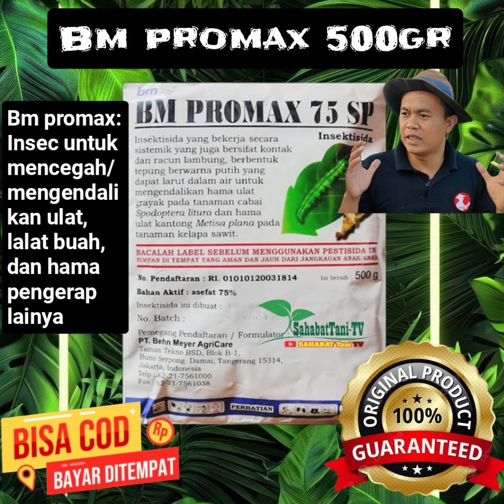 INSEKTISIDA BM PROMAX 500GR 75SP