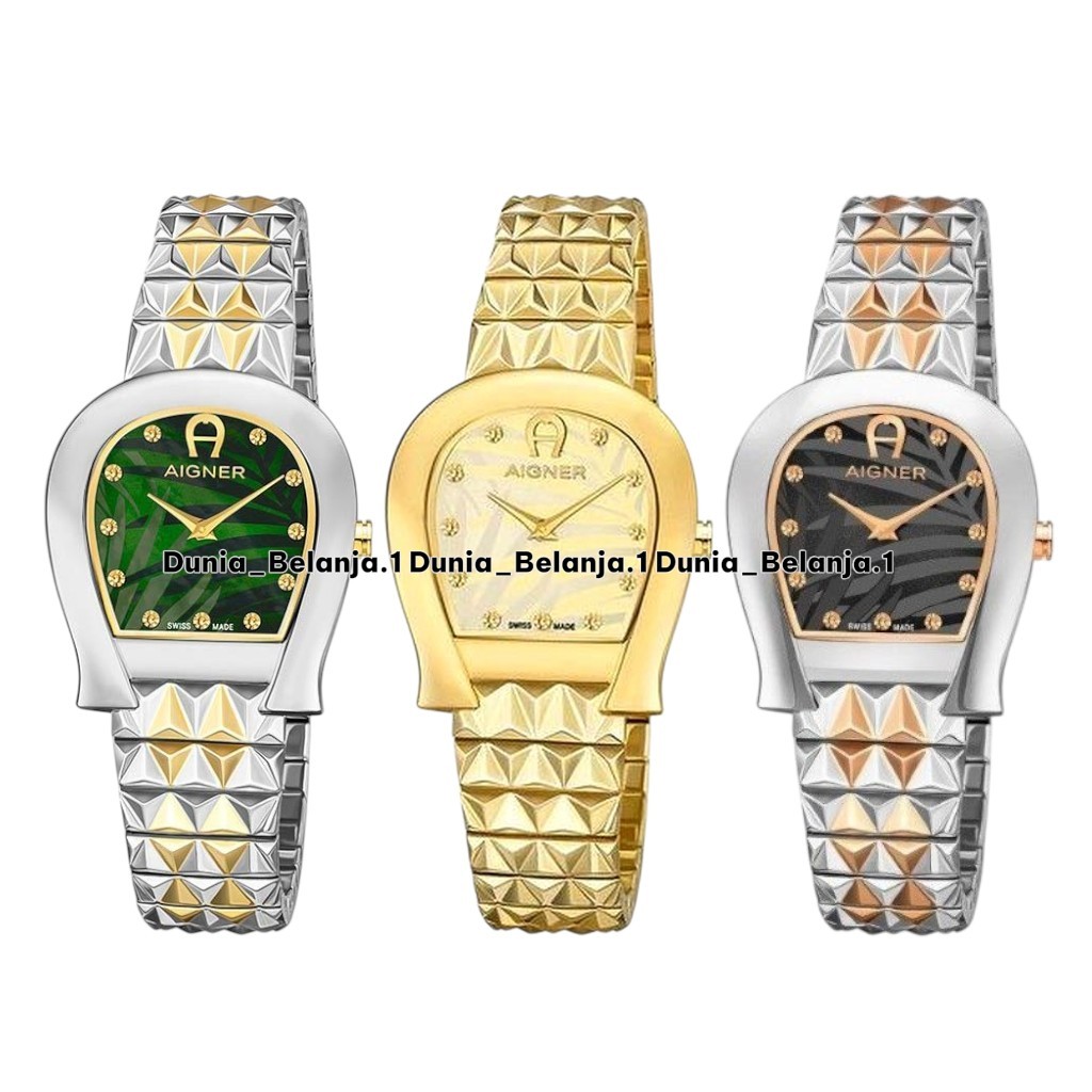 Original 100% AIGNER Carrara A154205 A154206 A154207 Jam Tangan Wanita Swiss Garansi Resmi 2 Tahun