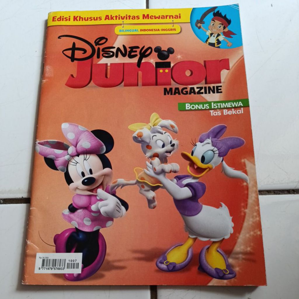 Disney Junior Magazine Edisi Khusus Aktivitas Mewarnai