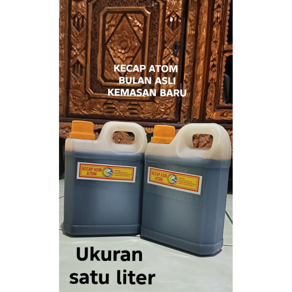 Kecap Asin Atom Cap Bulan Asli | Cap Bulan Palembang