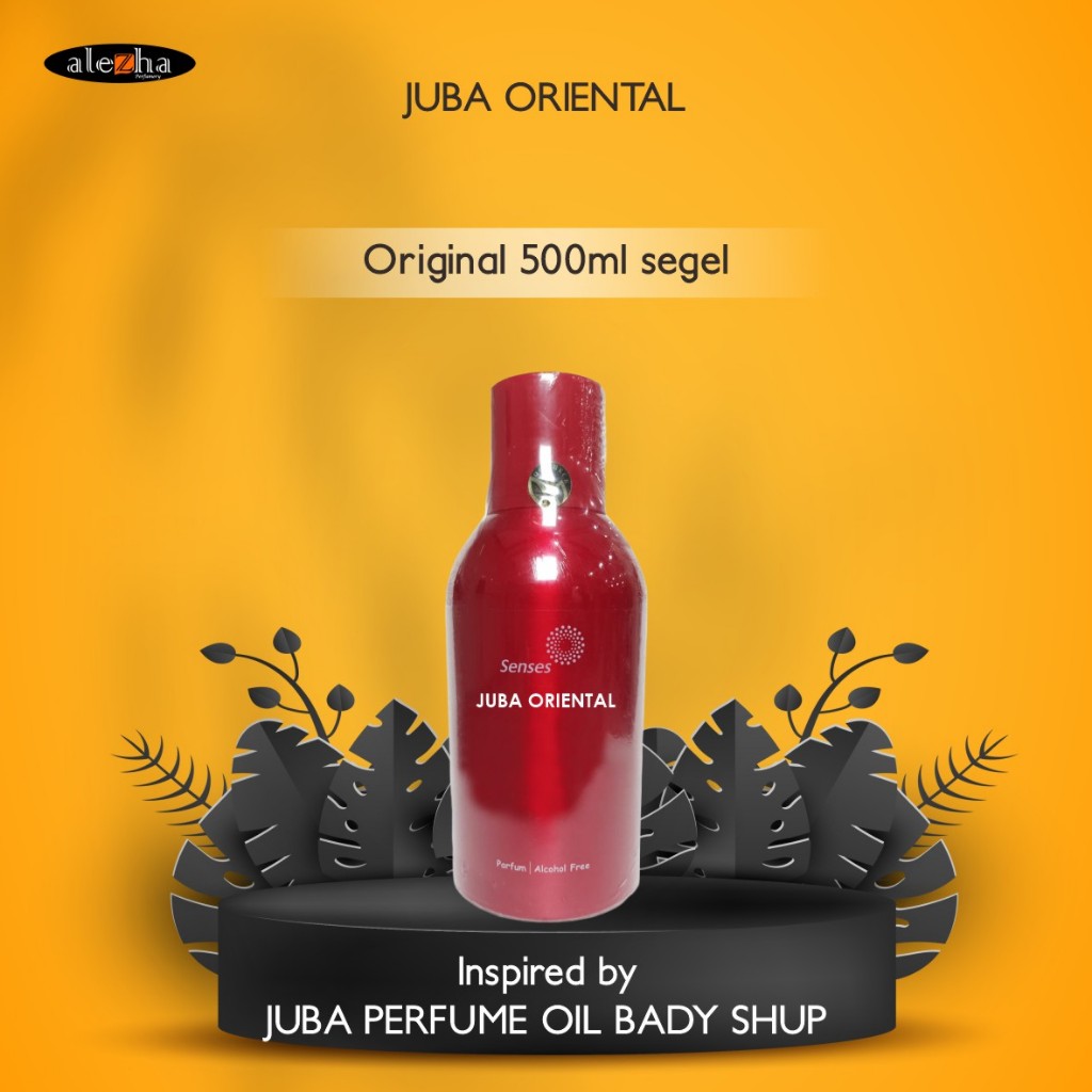 BIBIT PARFUM MURNI JUBA ORIENTAL (SENSES) 500ML SEGEL