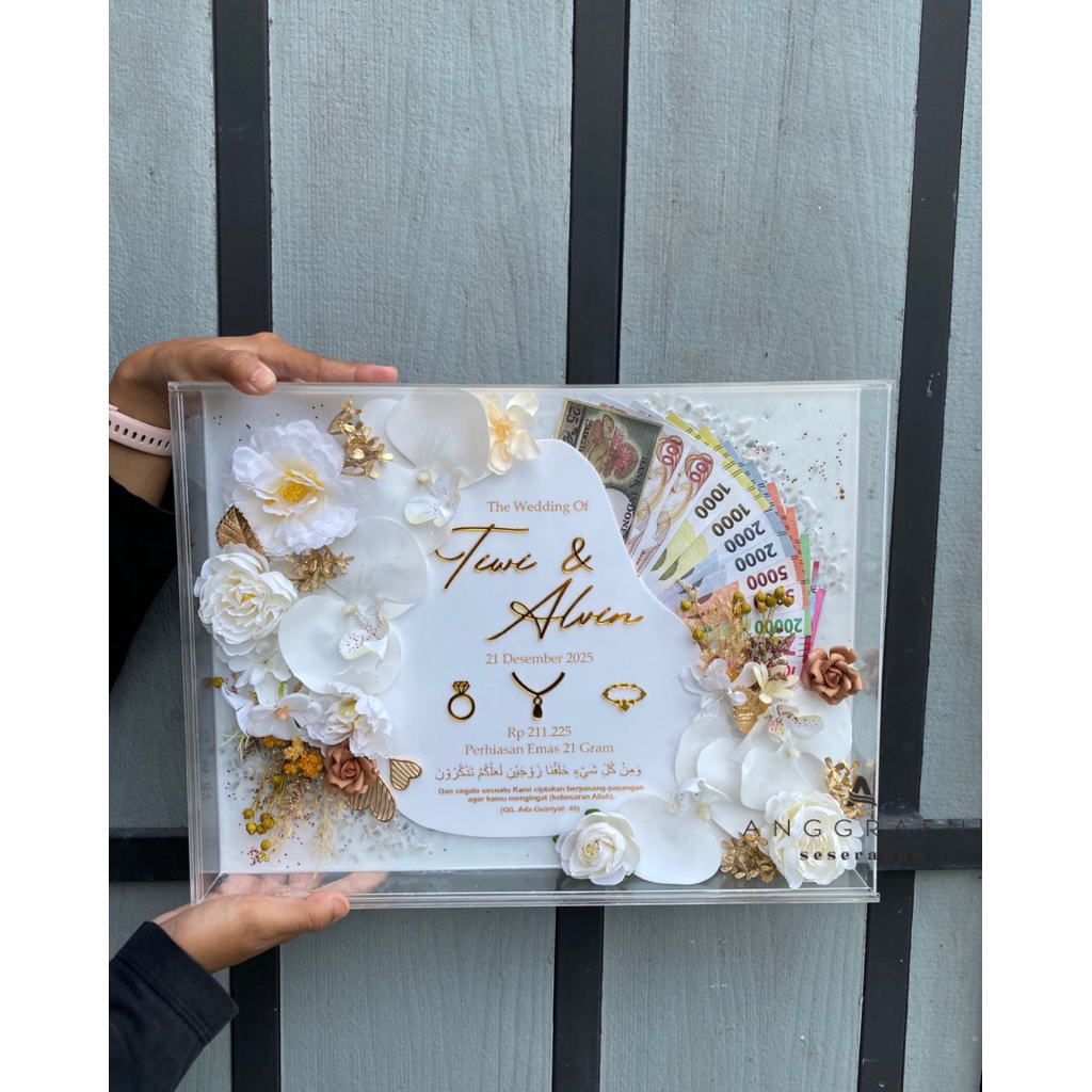 MAHAR NIKAH BACKGROUND FULL RESIN