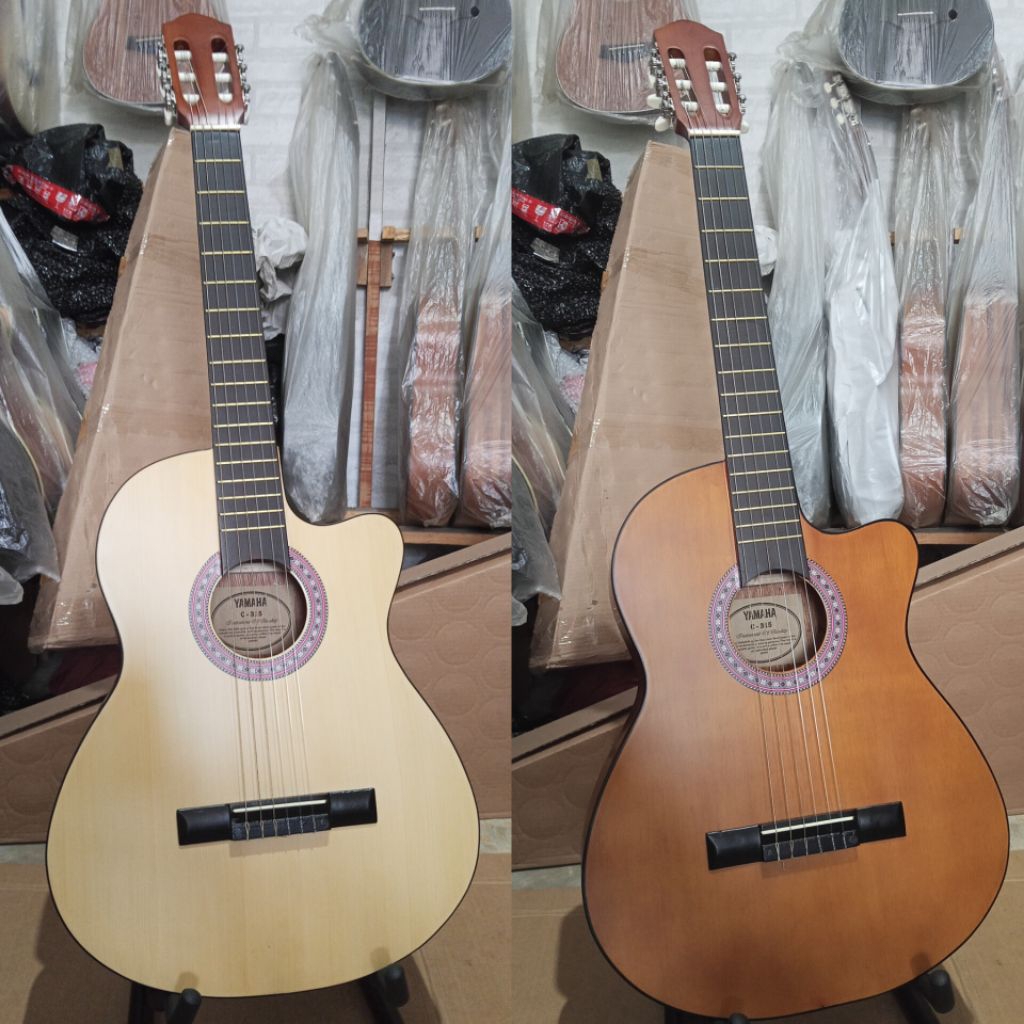 Gitar Akustik Yamaha Clasik C315 Senar Nilon Pret Kuningan