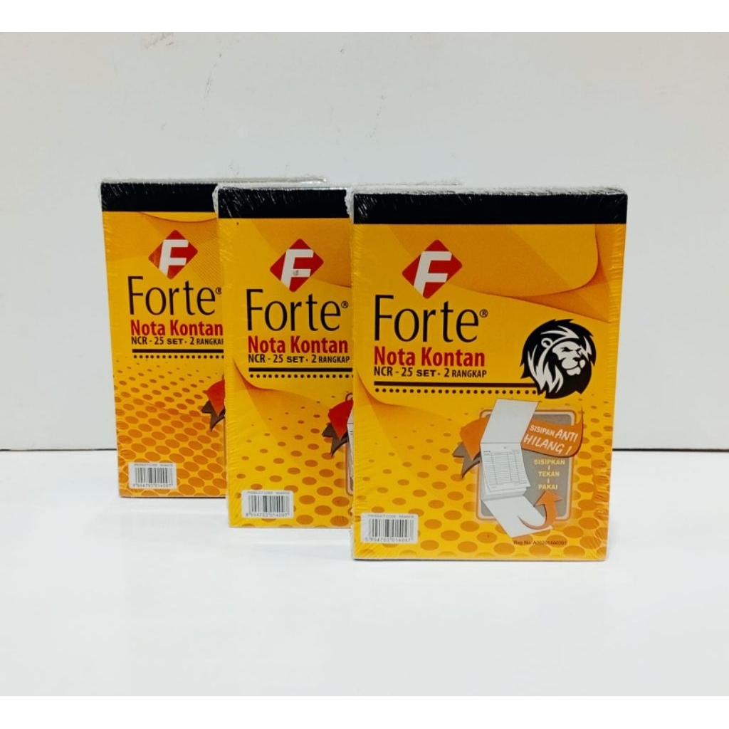 Nota Kontan Forte kecil