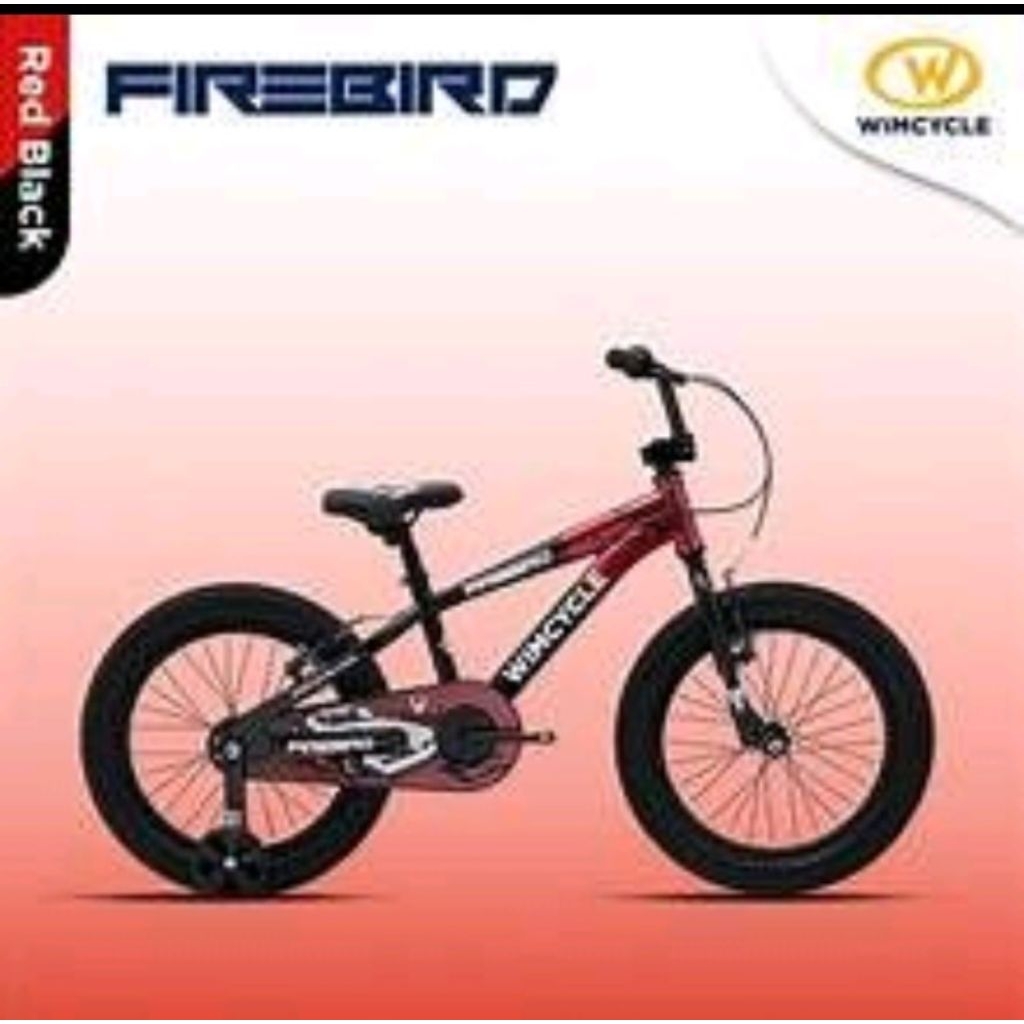 sepeda bmx 18 inch wimcycle firebird