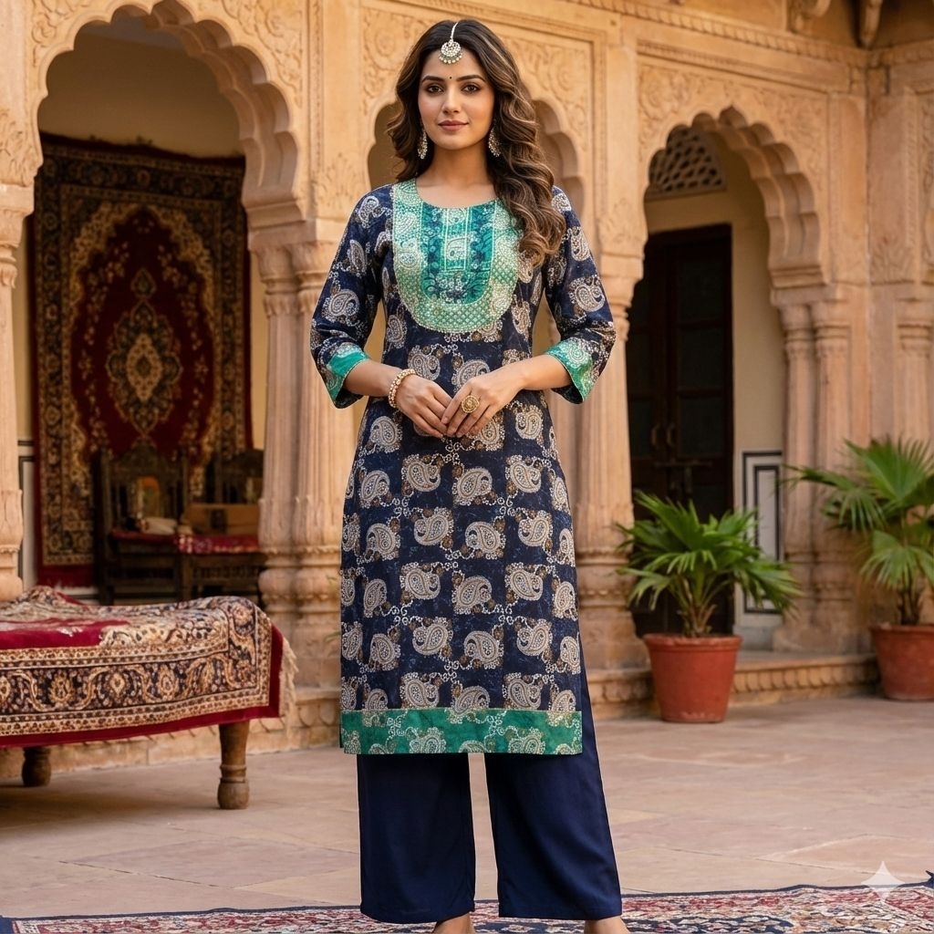 Baju India Wanita | Kurti Single Baru