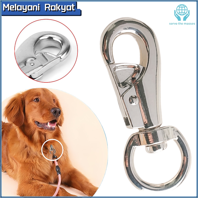 Bull Snap Eye Bolt Eye Bolt Besar Kaitan Snap Hook 500kg Kaitan Anjing Ternak