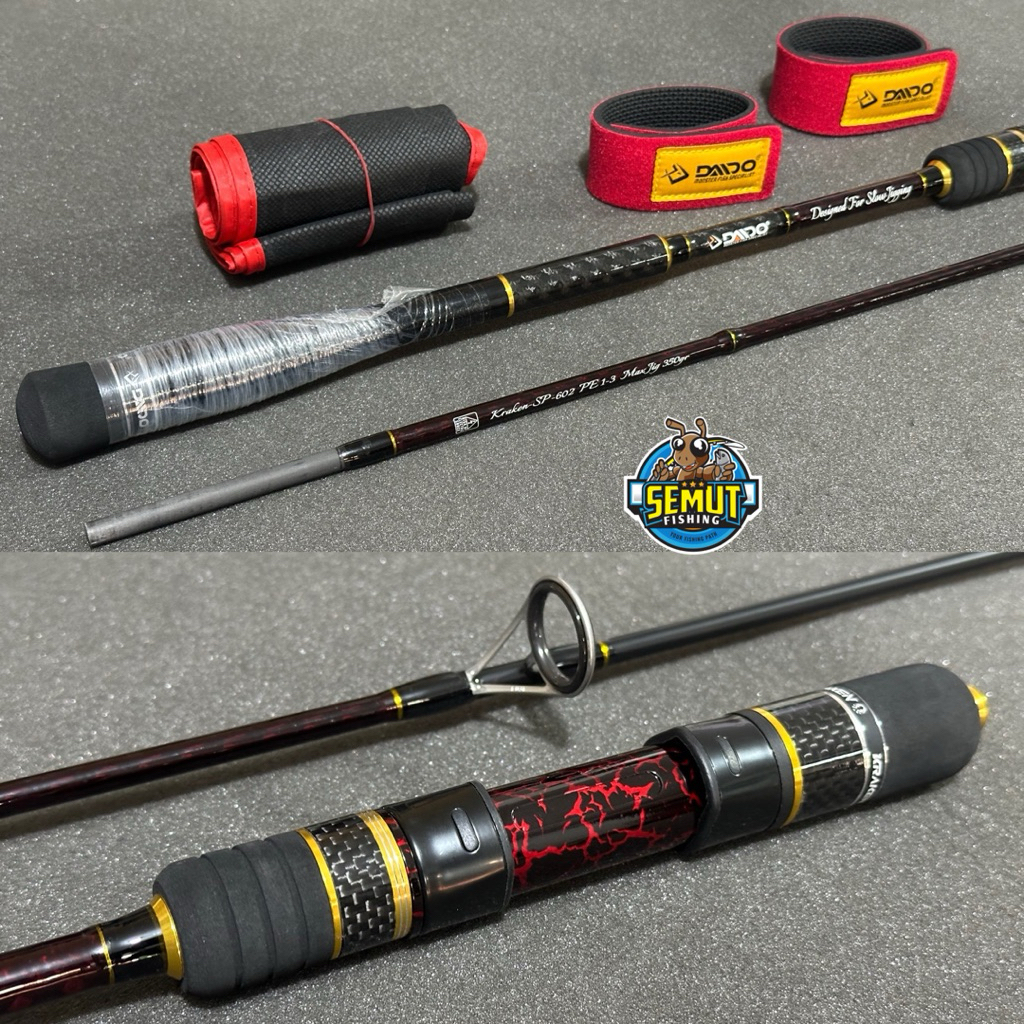 JORAN JIGGING DAIDO KRAKEN SPINNING 602 PE1-3 PE2-4 PE3-5