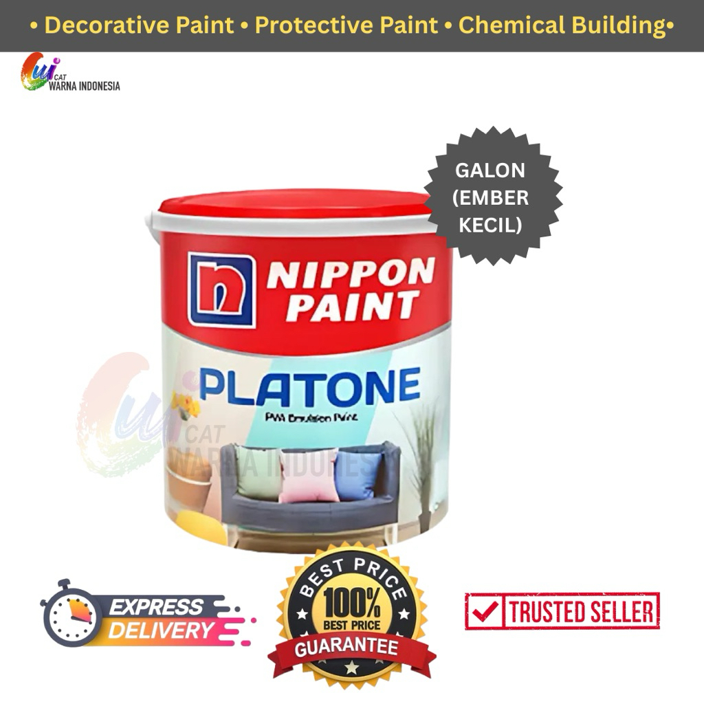 cat tembok PLATONE WHITE 5L