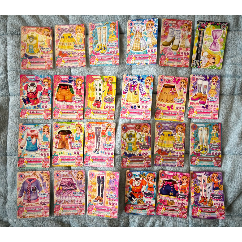Aikatsu Dreamy Crown Akari Normal Coord Sets