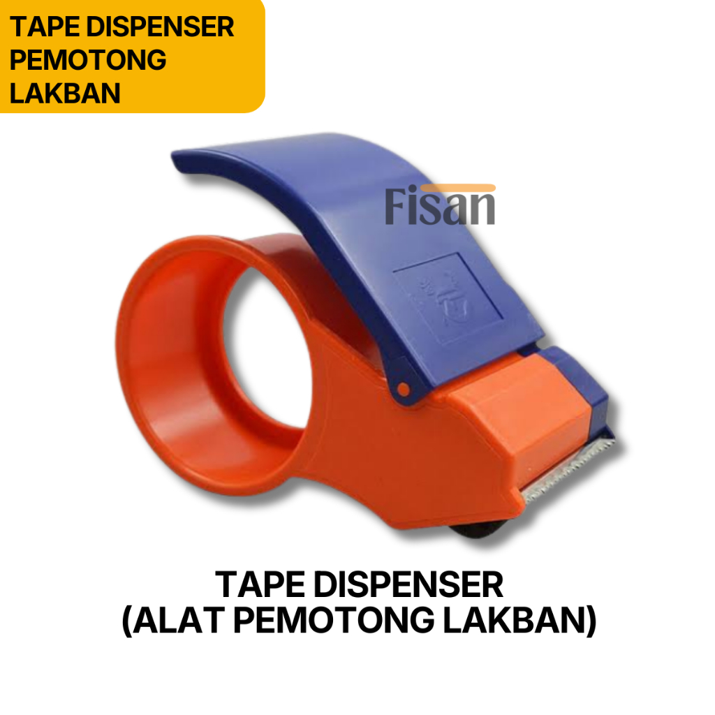 Tape Cutter Dispenser Lakban | Pemotong Lakban Packing untuk Segel Paket