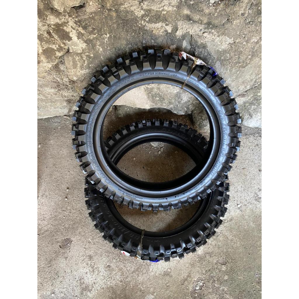 Ban Luar Corsa MT Cross Ring 14 Ukur 90/100-14 Ban Trabas Mini Trail Offroad