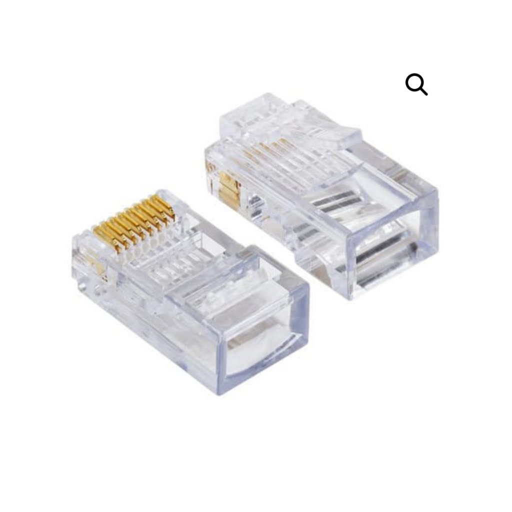 KONEKTOR RJ 45 CAT 6 DTC - Desain Ergonomis, Kualitas Terpercaya, Kompatibel UTP
