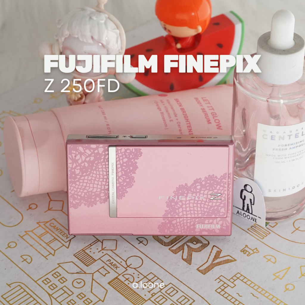 FUJIFILM FINEPIX Z250EXR DIGICAM PINK — DIGICAM SLIM & FEMININ