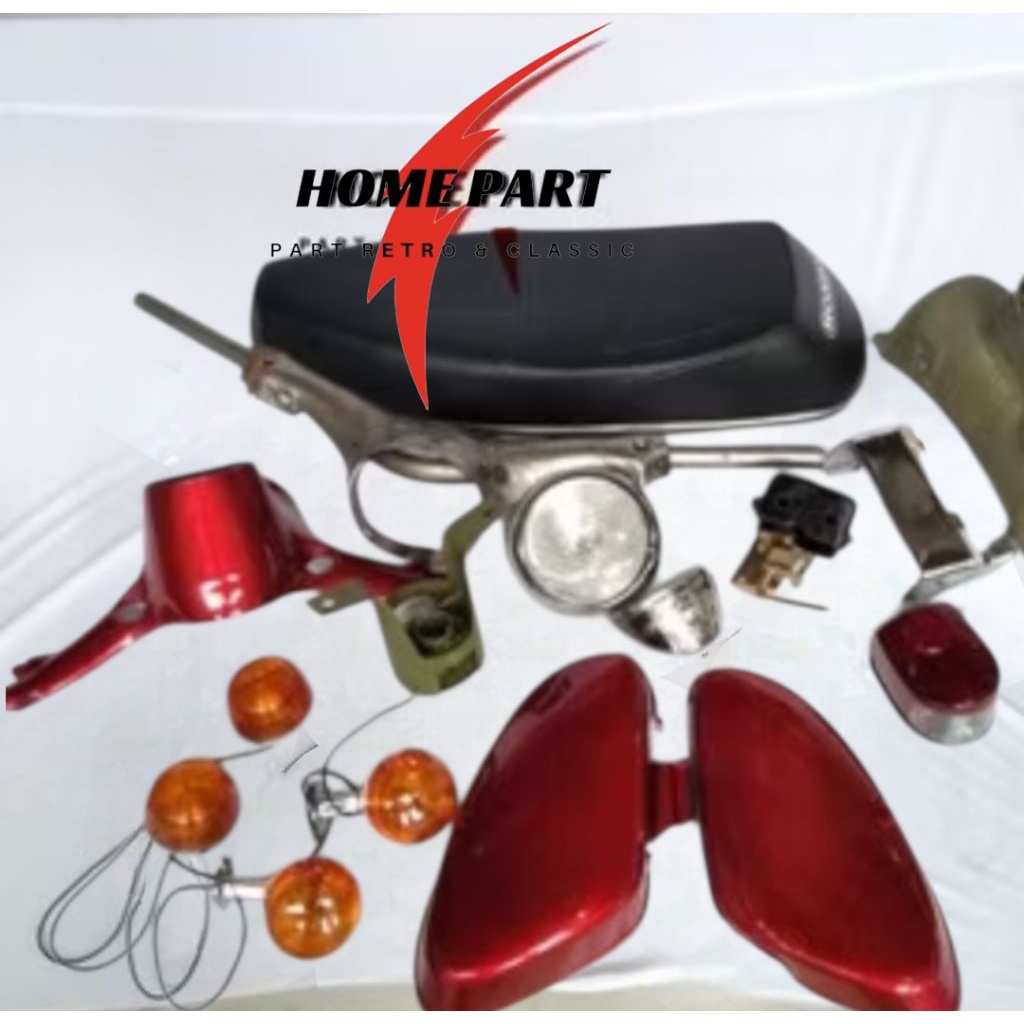 PAKET HEMAT C70 PAKET BODY HONDA C70 TANPA SPAKBOR BELAKANG