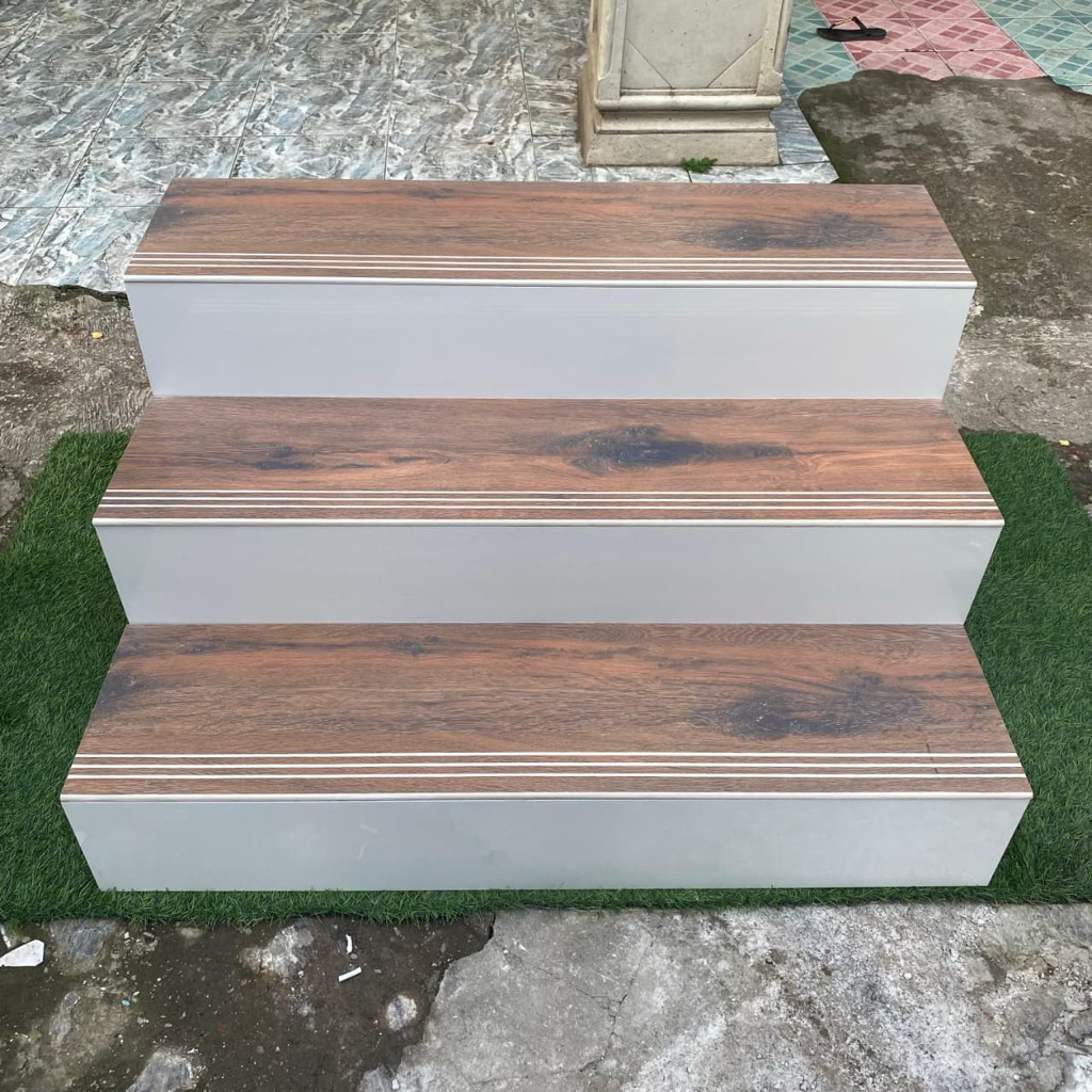 Granit Tangga ikad serat kayu 30x80 20x80 25x80 | 30x90 20x90 25x90 | 30x100 20x100 25x100 Ikad