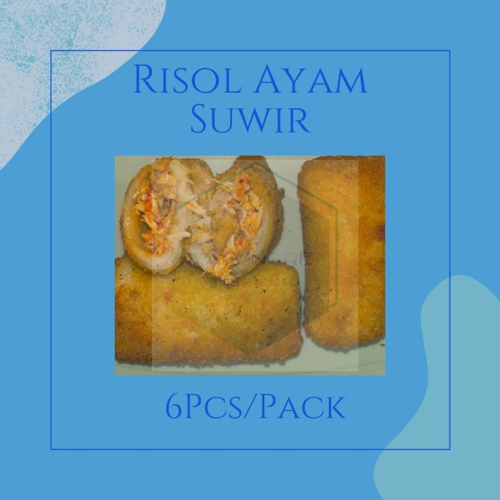 Risol Mayo & Ayam Suwir Pedas