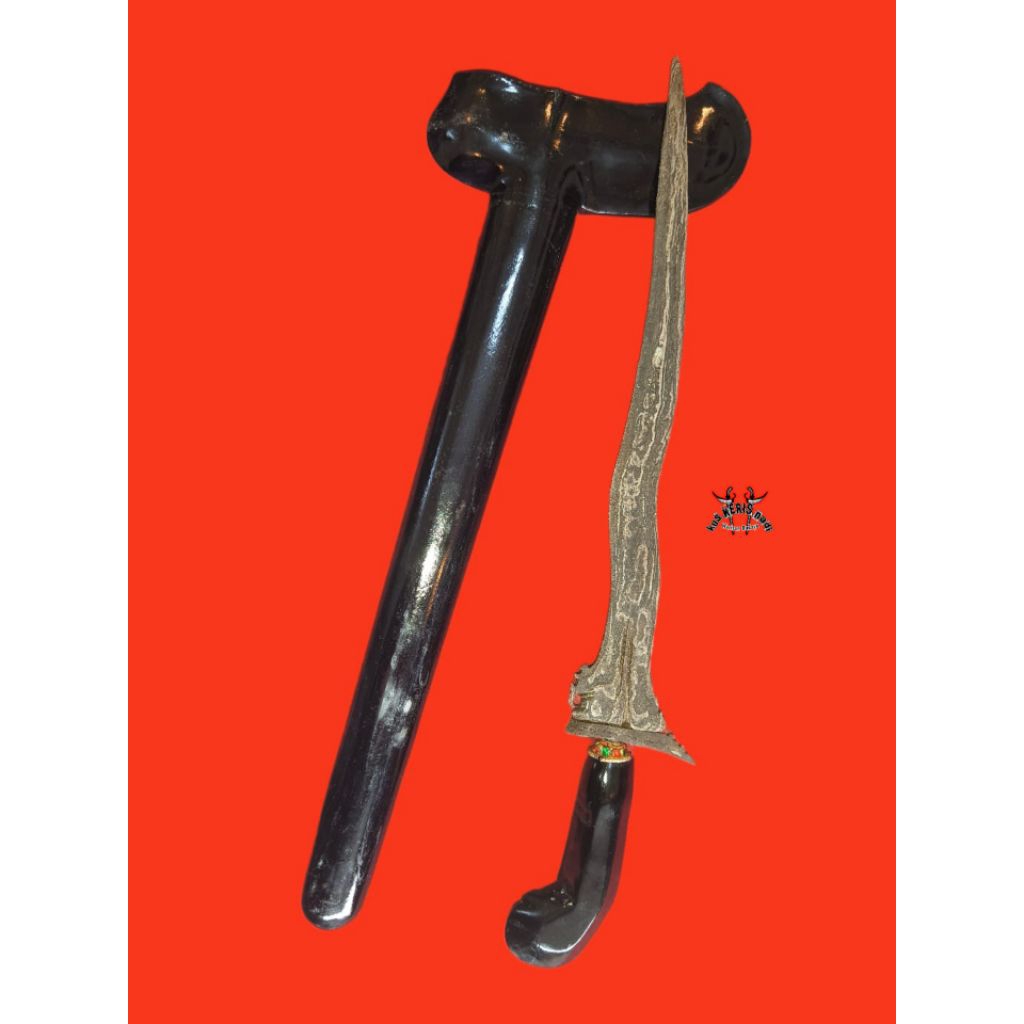 Keris Jangkung Warangka Kayu Sono