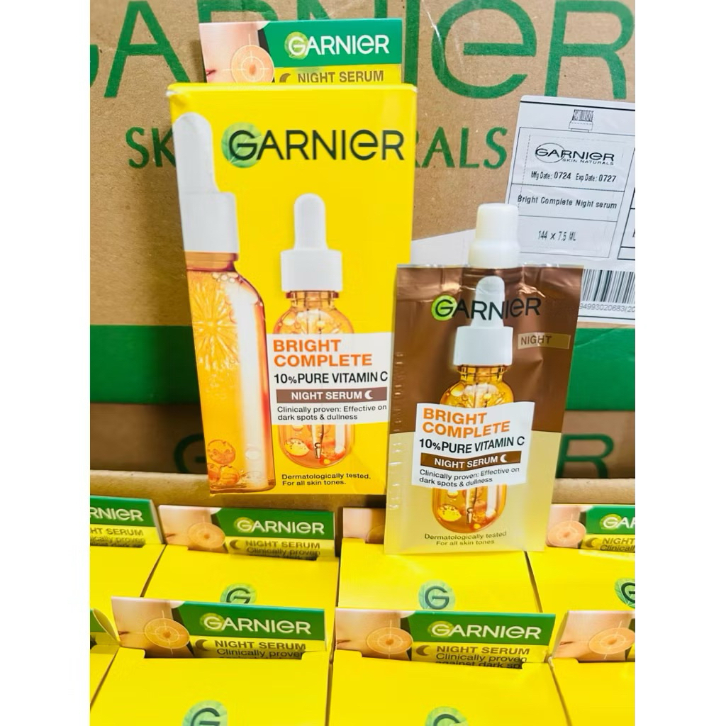 GARNIER VITAMIN C NIGHT SERUM 7,5ml (1pcs)