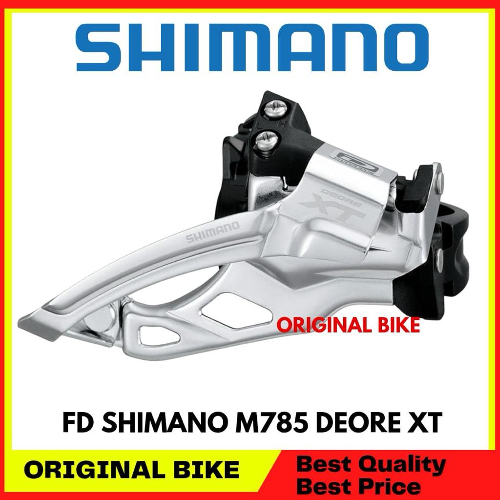 Front Derailleur FD Shimano Deore XT M-785 Dual Pull 2speed