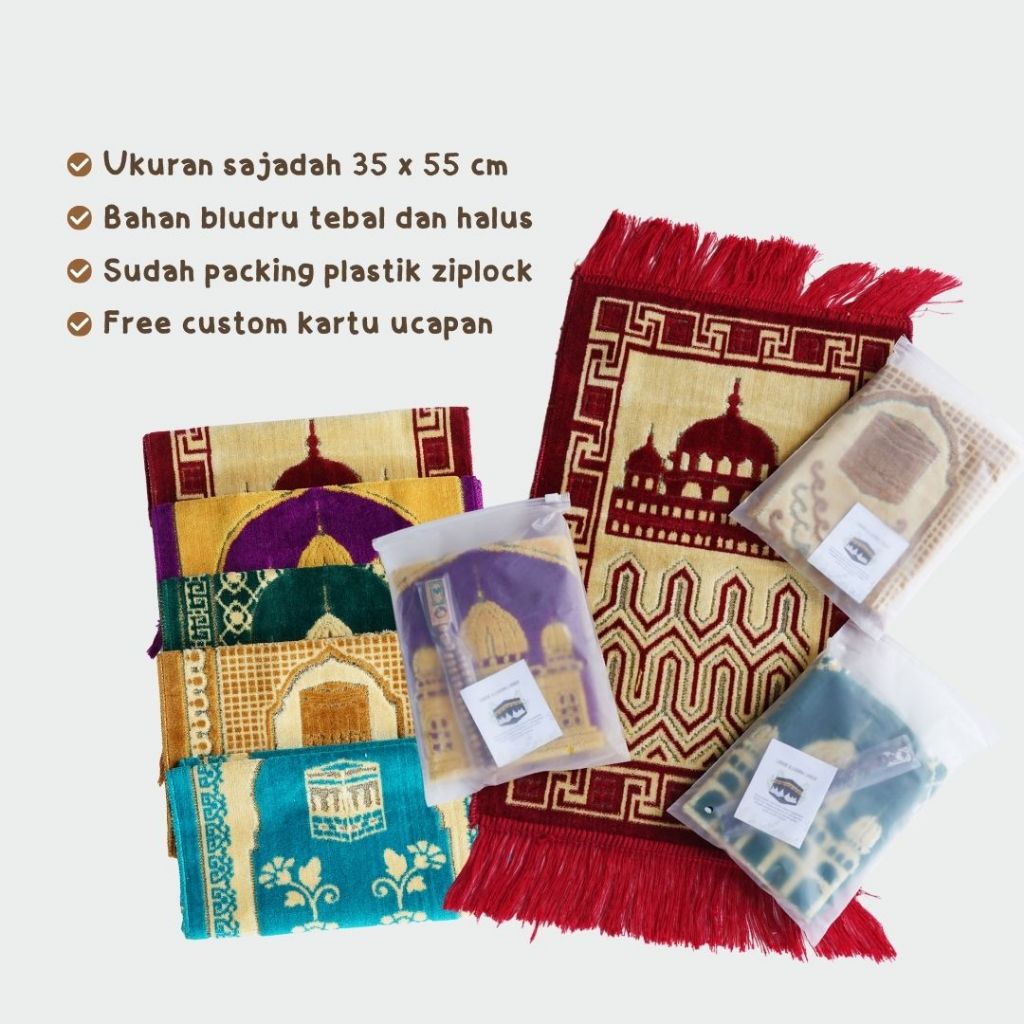 SOUVENIR SAJADAH AL JAZIRA TAHLILAN 40 HARIAN