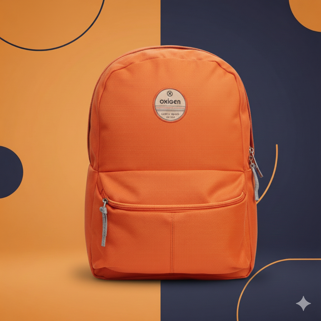 PROMO TAS RANSEL ANAK PEREMPUAN SEKOLAH WARNA ORANGE OXYGEN ORIGINAL NGABISIN STOK TINGGAL 1